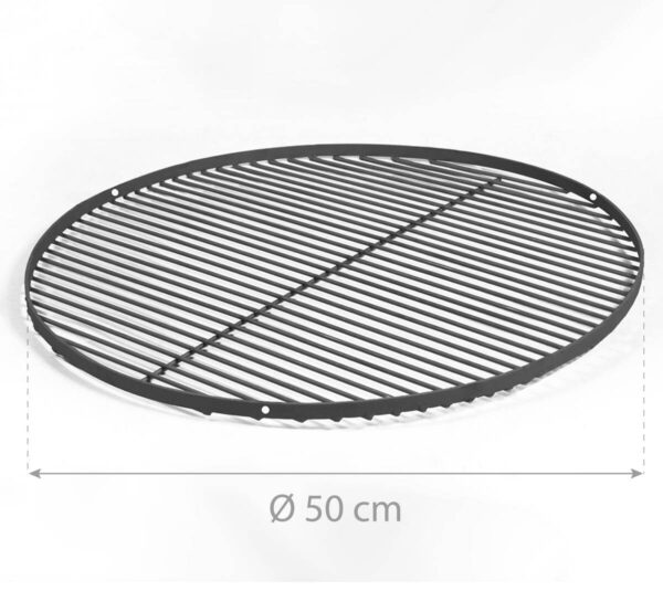 CookKing Grillrost 50 schwarz Stahl B/T: ca. 50x50 cm – Bild 3