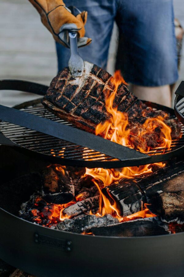 CookKing Grillrost Bandito & Monta schwarz Stahl B/T: ca. 60x60 cm – Bild 2