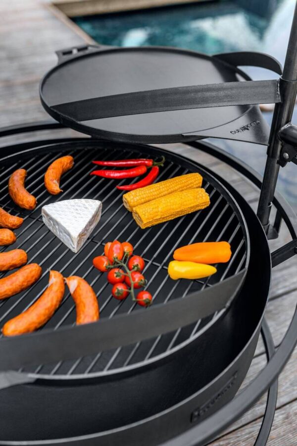CookKing Grillplatte Bandito & Montana schwarz Stahl B/T: ca. 50x50 cm – Bild 2