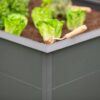 Westmann Hochbeet Primus XL anthrazit Metall B/H/T: ca. 200x77x100 cm – Bild 3