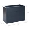 Westmann Hochbeet Primus M anthrazit Metall B/H/T: ca. 100x77x50 cm Westmann Hochbeet Primus M anthrazit Metall B/H/T: ca. 100x77x50 cm – Bild 2