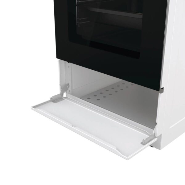 Gorenje Standherd 50cm mit Glaskeramikkochfeld GEC5A22WG weiß B/H/T: ca. 50x85x60 cm – Bild 2