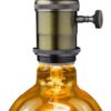Blulaxa LED-Leuchtmittel Edison Filamentlampe Vintage 49075 E27 – Bild 5