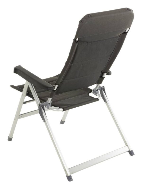 VCM Campingstuhl-Set schwarz Stahl B/H/T: ca. 47x90x47 cm – Bild 2