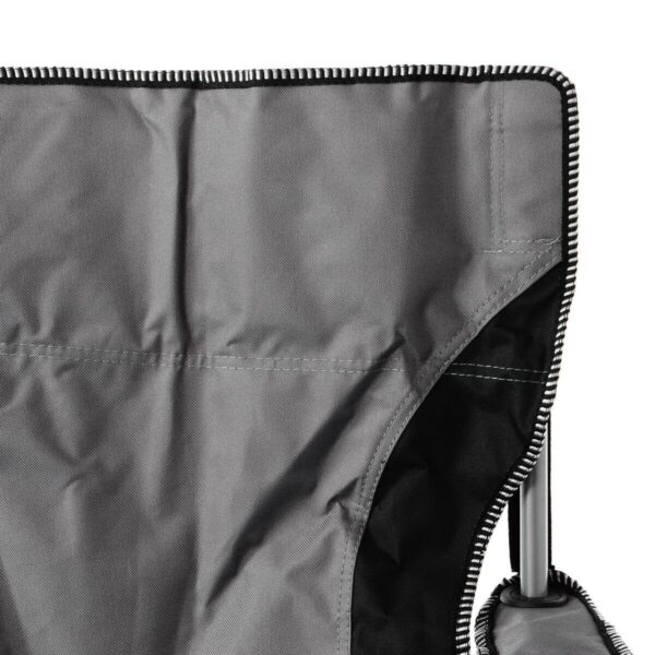 VCM Campingstuhl-Set schwarz Stahl B/H/T: ca. 47x90x47 cm – Bild 5