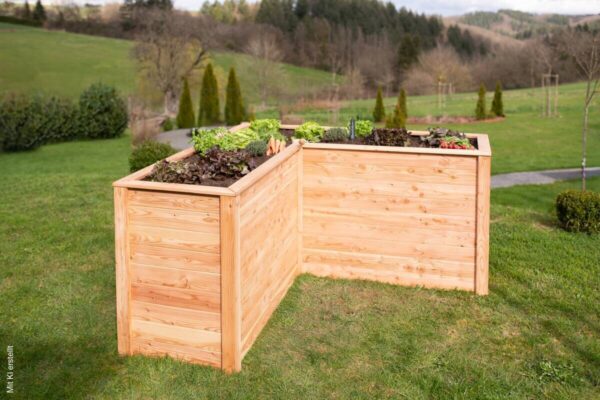 Westmann Hochbeet Klassik L natur Holz B/H/L: ca. 170x84x1705 cm – Bild 4