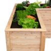 Westmann Hochbeet Klassik L natur Holz B/H/L: ca. 170x84x1705 cm – Bild 5