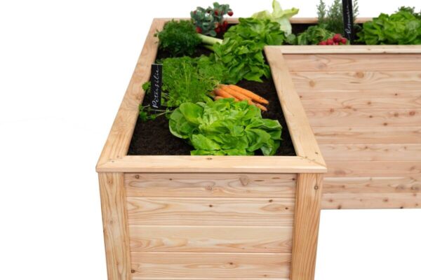 Westmann Hochbeet Klassik L natur Holz B/H/L: ca. 170x84x1705 cm – Bild 5