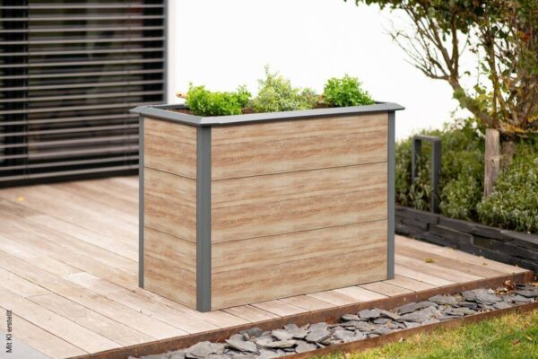 Westmann Hochbeet Primus-Multi M natur Metall B/H/L: ca. 100x77x50 cm Westmann Hochbeet Primus-Multi M natur Metall B/H/L: ca. 100x77x50 cm – Bild 3