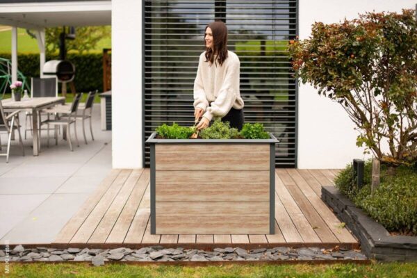 Westmann Hochbeet Primus-Multi M natur Metall B/H/L: ca. 100x77x50 cm Westmann Hochbeet Primus-Multi M natur Metall B/H/L: ca. 100x77x50 cm – Bild 4