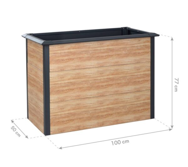 Westmann Hochbeet Primus-Multi M natur Metall B/H/L: ca. 100x77x50 cm Westmann Hochbeet Primus-Multi M natur Metall B/H/L: ca. 100x77x50 cm – Bild 5