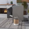 Outsunny Abdeckplane grau Polyester B/H/L: ca. 114x177x152 cm Outsunny Abdeckplane grau Polyester B/H/L: ca. 114x177x152 cm – Bild 4