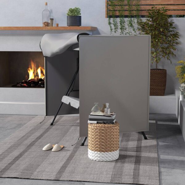 Outsunny Abdeckplane grau Polyester B/H/L: ca. 114x177x152 cm Outsunny Abdeckplane grau Polyester B/H/L: ca. 114x177x152 cm – Bild 4