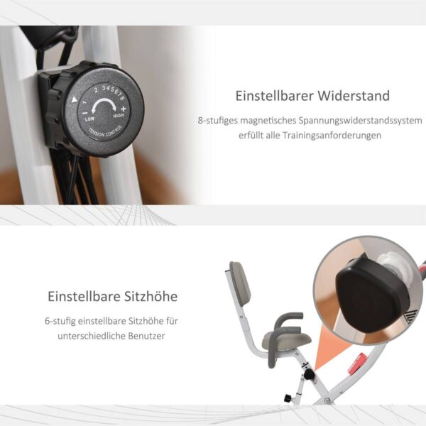 HOMCOM Fitness-Zubehör rosa Polypropylen B/H/L: ca. 51x97x115 cm – Bild 4