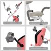 HOMCOM Fitness-Zubehör rosa Polypropylen B/H/L: ca. 51x97x115 cm – Bild 5