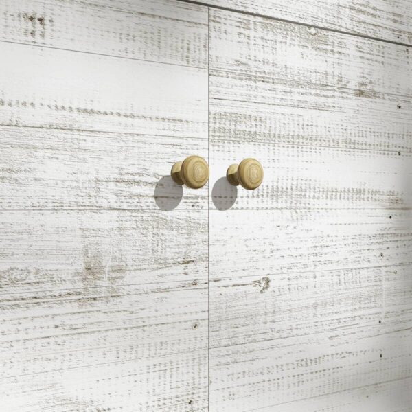Outsunny Hochbeet weiß Holz B/H/L: ca. 50x110x95 cm – Bild 3