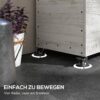 Outsunny Hochbeet weiß Holz B/H/L: ca. 50x110x95 cm – Bild 4