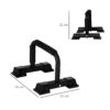 HOMCOM Fitness-Zubehör schwarz Kunststoff B/H/L: ca. 25x36x20 cm HOMCOM Fitness-Zubehör schwarz Kunststoff B/H/L: ca. 25x36x20 cm – Bild 4