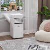 HOMCOM Mobile-Klimaanlage 823-003V91 weiß Polypropylen B/H/L: ca. 32,8x30,5x67,8 cm – Bild 5
