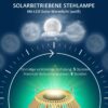 Solarleuchte 867-153V00YL gelb Polyrattan Edelstahl B/H/L: ca. 31x31x32 cm Solarleuchte 867-153V00YL gelb Polyrattan Edelstahl B/H/L: ca. 31x31x32 cm – Bild 4