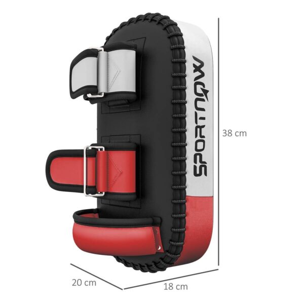 SPORTNOW Fitness-Zubehör schwarz Kunstleder B/H/L: ca. 20x38x18 cm – Bild 4