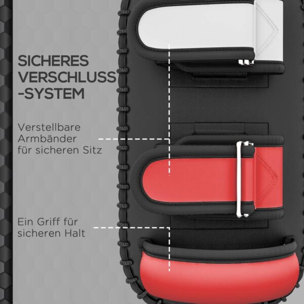 SPORTNOW Fitness-Zubehör schwarz Kunstleder B/H/L: ca. 20x38x18 cm – Bild 5