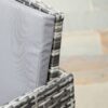 Outsunny Sitzgruppe grau Glas B/H/L: ca. 60x120x72 cm Outsunny Sitzgruppe grau Glas B/H/L: ca. 60x120x72 cm – Bild 3