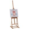 Vinsetto Staffelei natur Polypropylen B/H/L: ca. 53x50,5x171 cm Vinsetto Staffelei natur Polypropylen B/H/L: ca. 53x50,5x171 cm – Bild 3