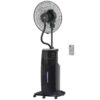 HOMCOM Ventilator schwarz Polypropylen Edelstahl Kunststoff B/H/L: ca. 44,5x44,5x135 cm – Bild 4