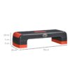 HOMCOM Fitness-Zubehör rot Polypropylen B/H/L: ca. 28x78x20 cm – Bild 2