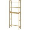Badregal natur Bambus B/H/L: ca. 20x68x165 cm Badregal natur Bambus B/H/L: ca. 20x68x165 cm – Bild 2