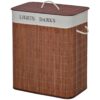 HOMCOM Wäschekorb weiß B/H/L: ca. 32x52x63 cm HOMCOM Wäschekorb weiß B/H/L: ca. 32x52x63 cm – Bild 3