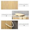 HOMCOM Wäschekorb natur Polypropylen B/H/L: ca. 37x62,5x60,5 cm HOMCOM Wäschekorb natur Polypropylen B/H/L: ca. 37x62,5x60,5 cm – Bild 5