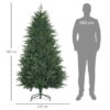 HOMCOM Weihnachtsbaum HOMCOM Weihnachtsbaum – Bild 4