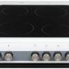TELEFUNKEN Standherd 50cm mit Glaskeramikkochfeld TF-FS-5060-K4 weiß B/H/T: ca. 50x85x60 cm – Bild 4