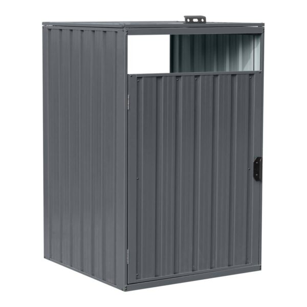 AXI Outdoor Living Mülltonnenbox Owen anthrazit B/H/L: ca. 80x122x80 cm – Bild 2