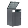 AXI Outdoor Living Mülltonnenbox Owen anthrazit B/H/L: ca. 80x122x80 cm – Bild 4