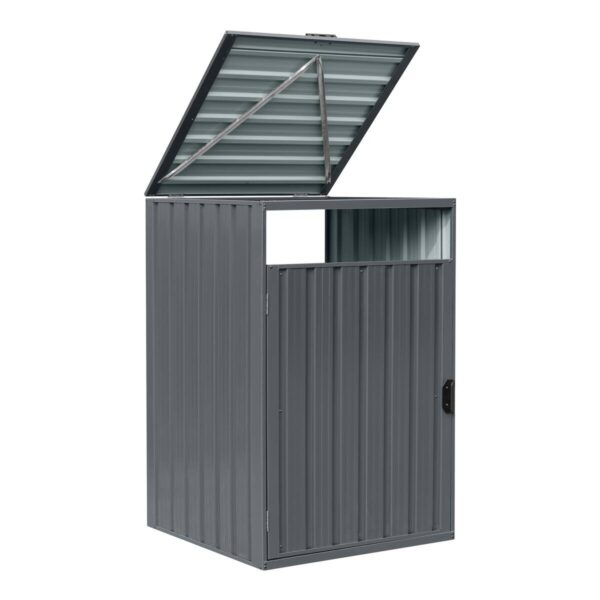 AXI Outdoor Living Mülltonnenbox Owen anthrazit B/H/L: ca. 80x122x80 cm – Bild 4