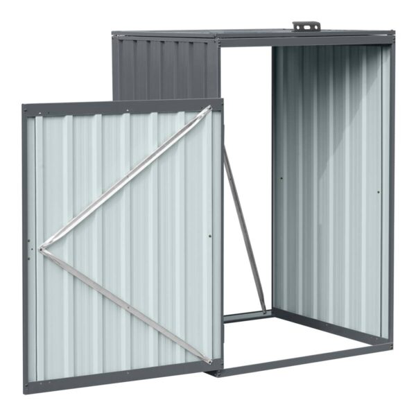 AXI Outdoor Living Mülltonnenbox Owen anthrazit B/H/L: ca. 80x122x80 cm – Bild 5