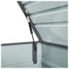 AXI Outdoor Living Gartenbox Miles anthrazit Metall B/H/L: ca. 60x62x132 cm – Bild 4