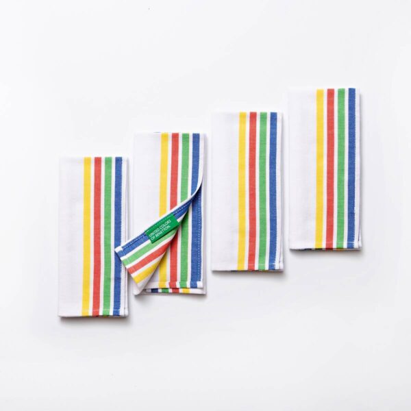BENETTON Platzmattenset Rainbow multicolor Baumwolle B/L: ca. 30x45 cm – Bild 2
