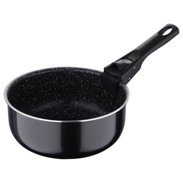 BERGNER Topfset Click & cook black schwarz Aluminium 4 tlg. – Bild 4