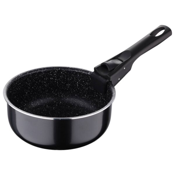 BERGNER Topfset Click & cook black schwarz Aluminium 4 tlg. – Bild 5