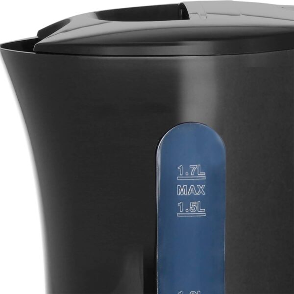Emerio Wasserkocher WK-123483 schwarz Kunststoff H/D: ca. 21,6x17 cm ca. 1,7 l – Bild 3