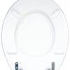 POCOline WC-Sitz Shiny schwarz schwarz MDF – Bild 4