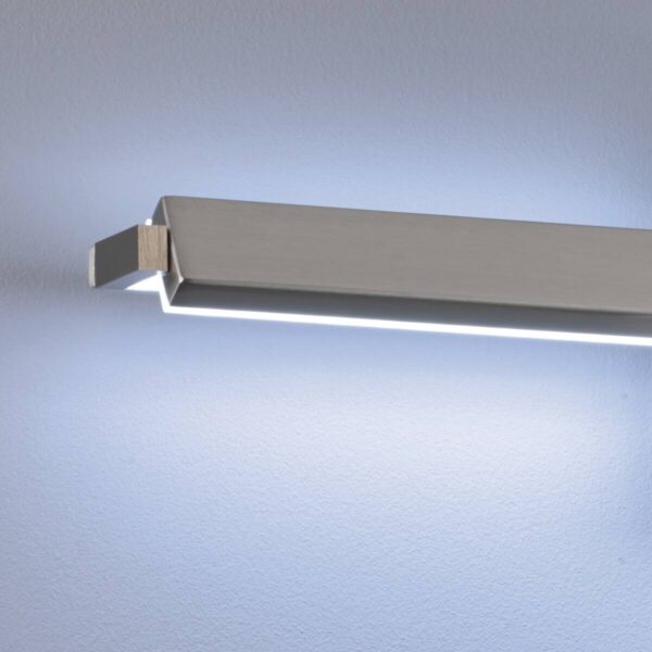 Fischer & Honsel LED-Wandleuchte 30055 weiß nickel matt Acryl Metall B/H/T: ca. 60x10x11 cm 1 Brennstellen – Bild 5