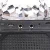 Denver Bluetooth-Party-LautsprecherBTM-618 BTM-618 schwarz B/H/T: ca. 17x22x16 cm – Bild 3