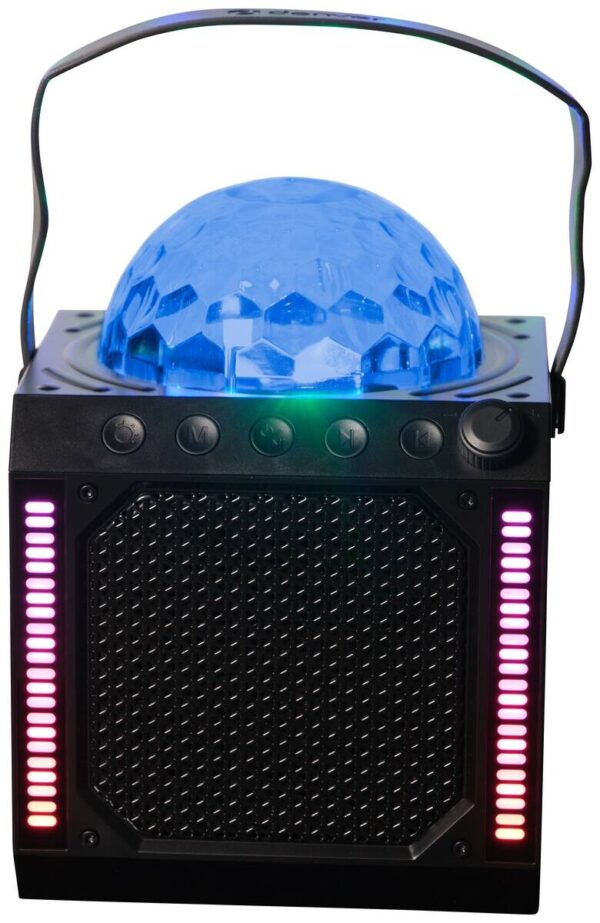 Denver Bluetooth-Party-LautsprecherBTM-618 BTM-618 schwarz B/H/T: ca. 17x22x16 cm – Bild 4