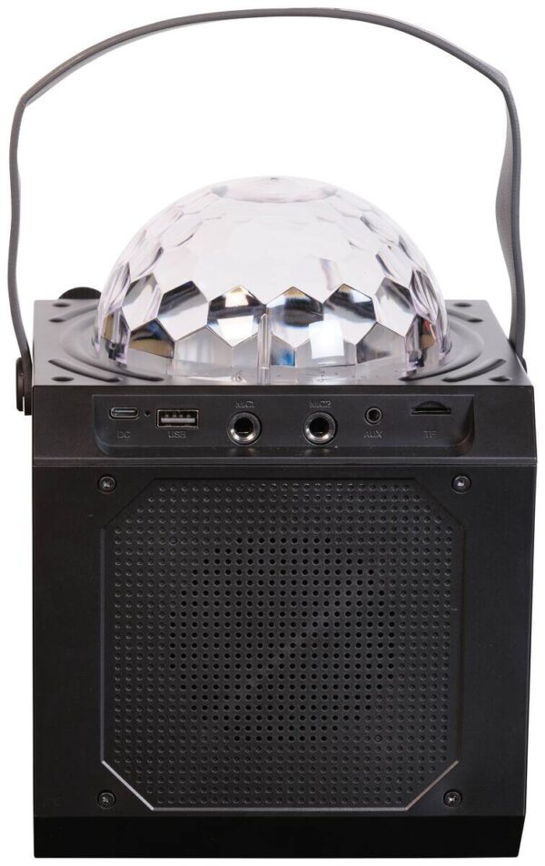 Denver Bluetooth-Party-LautsprecherBTM-618 BTM-618 schwarz B/H/T: ca. 17x22x16 cm – Bild 5