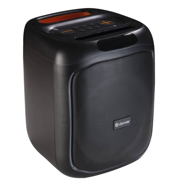 Denver Bluetooth-Party-LautsprecherBPS-165 schwarz B/H/T: ca. 28,5x37,5x27,5 cm – Bild 4